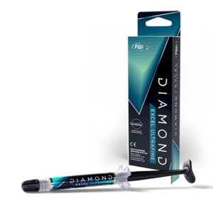 Diamond Excel Ultrafine 0.5 µm pulidor dental con partículas de diamante para acabado y brillo en restauraciones estéticas, Pulido dental ultrafino