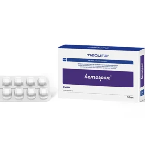 Hemospon Cubo x10 Maquira esponja hemostática de colágeno absorbible