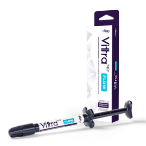 Resina compuesta fluida Vitra APS Flow FGM para restauraciones dentales de alta estética