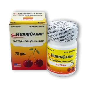 Anestesia tópica Hurricaine 20% benzocaína para uso odontológico profesional